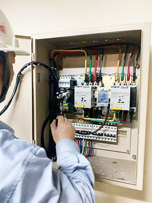 南通某化纖公司，CA1雙電源開(kāi)關(guān)更換